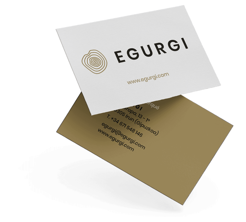 Tarjetas de visita Egurgi