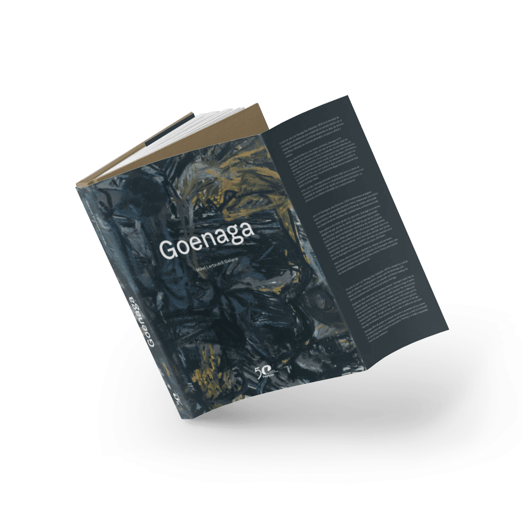 diseño editorial libro Goenaga