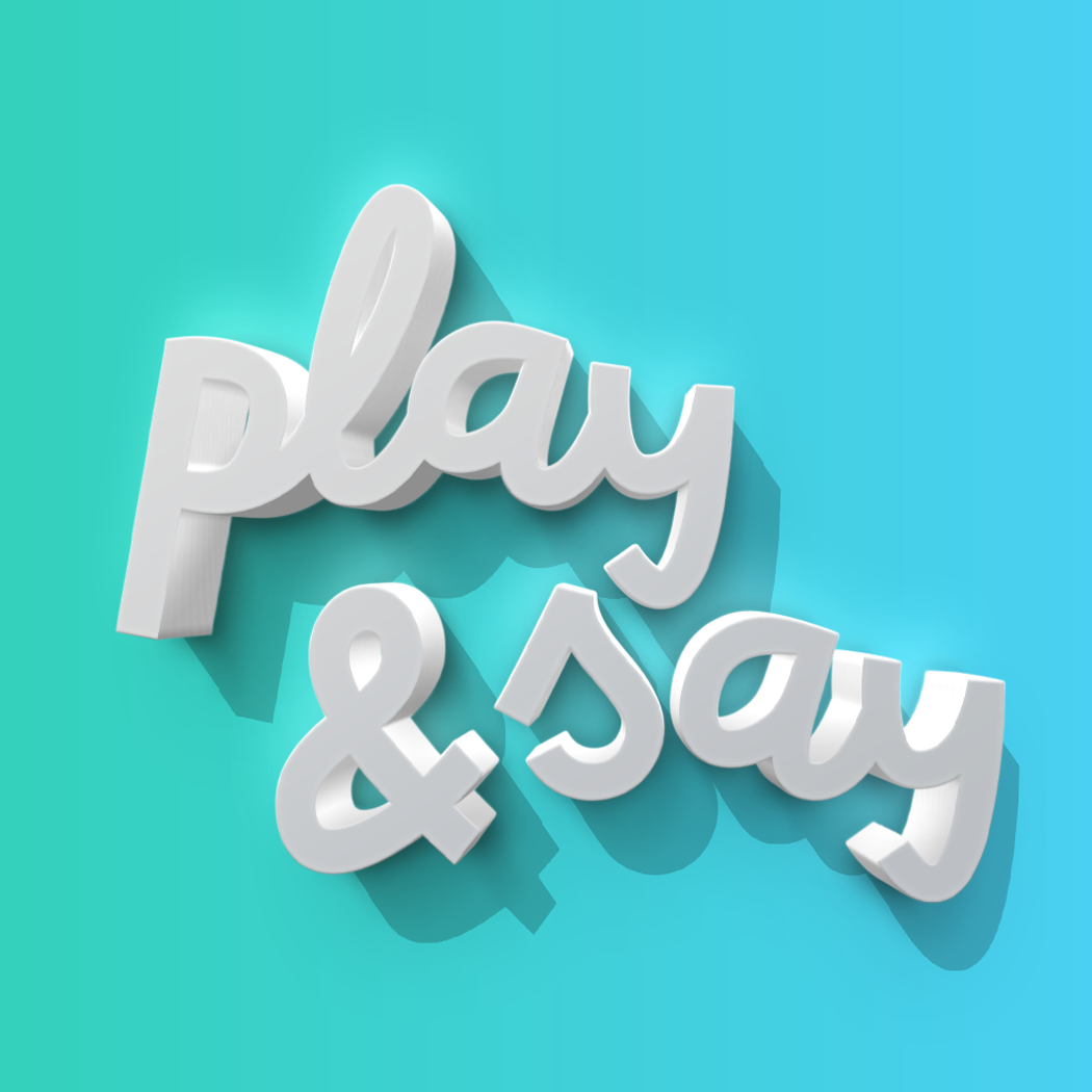Logotipo 3D Play&Say