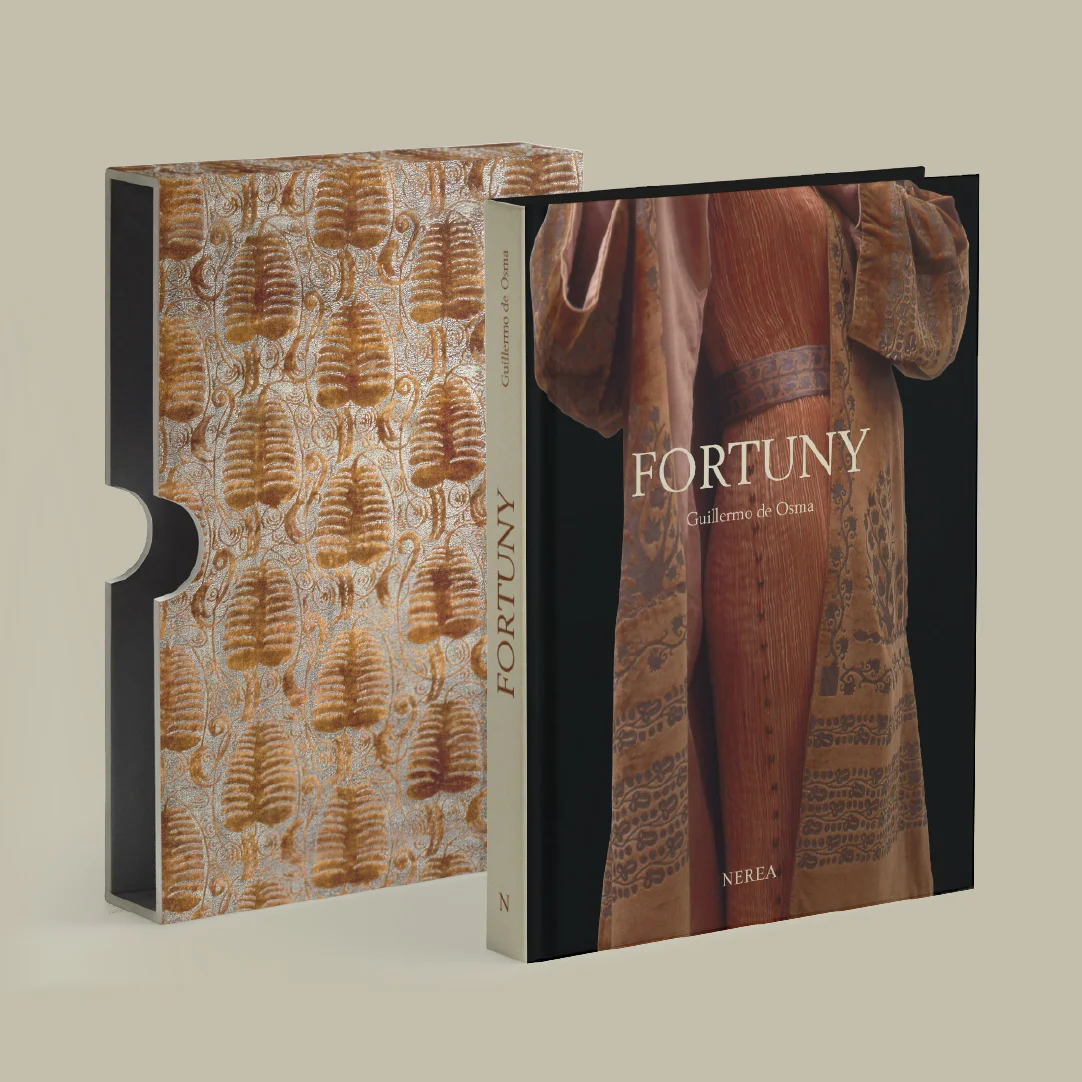 Diseño editorial del libro Fortuny